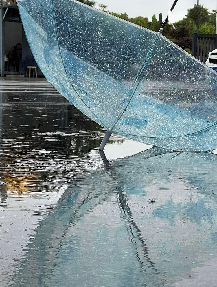 blue aquarium umbrella