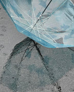 blue aquarium umbrella