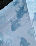 blue aquarium umbrella