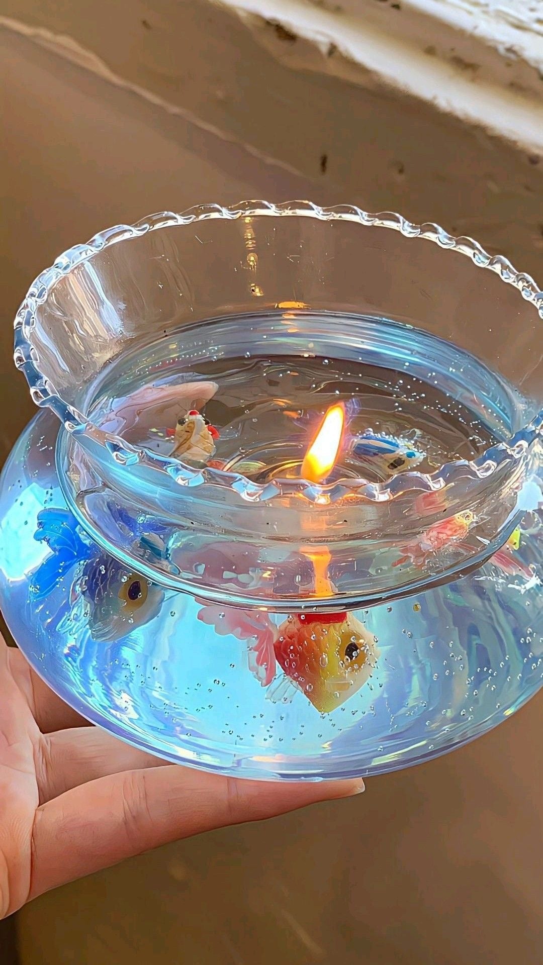 fish tank candle