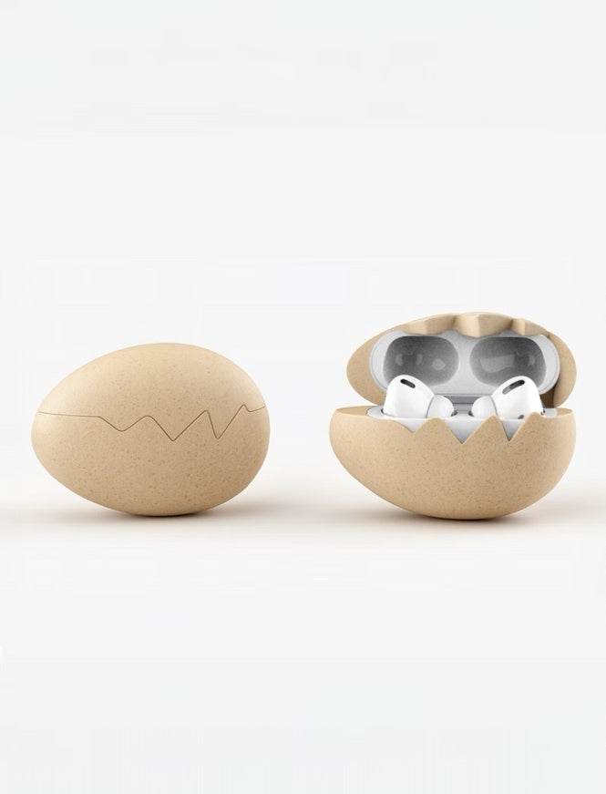 cracked egg airpod case