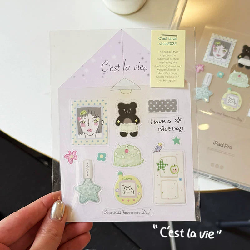 her room stickers