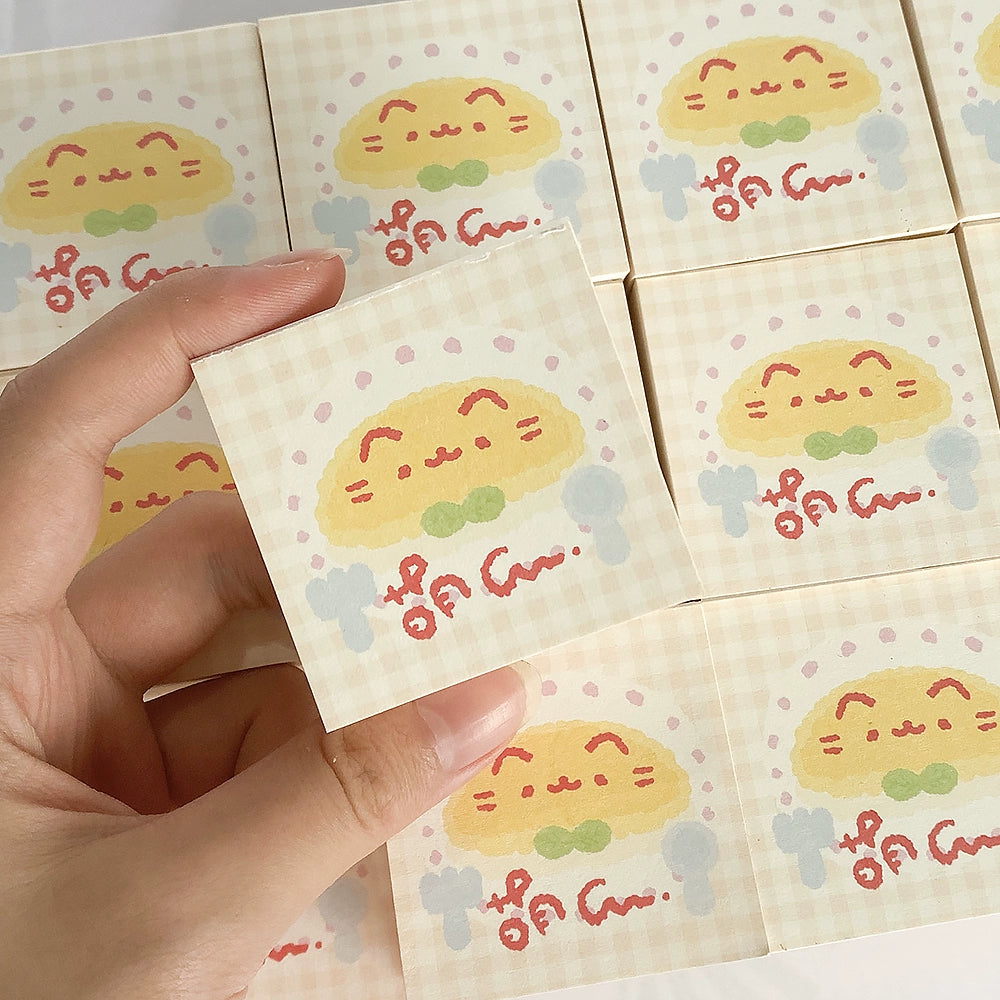 mini food notepad