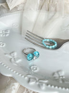 jelly blue sea rings