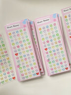 button shaped stickers