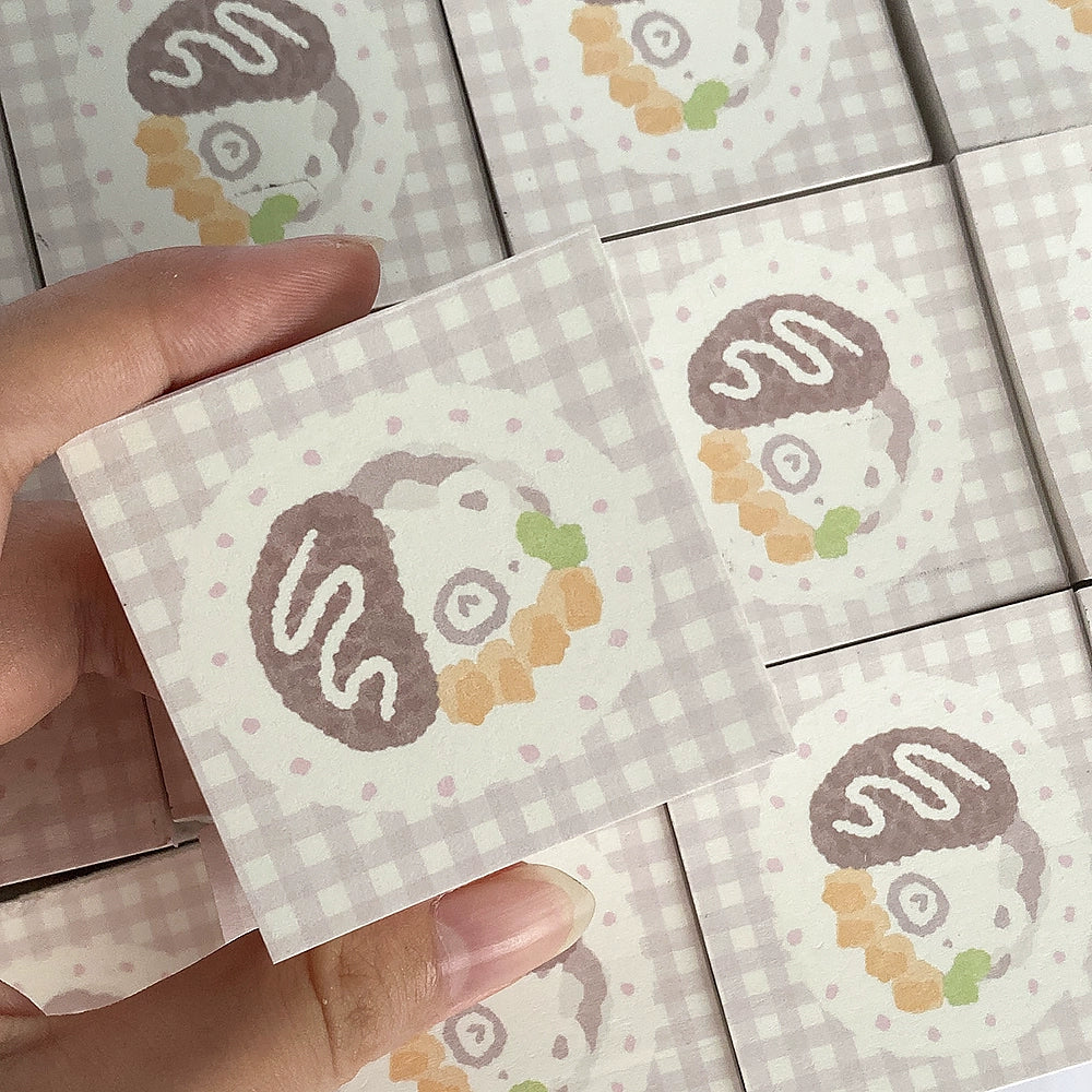 mini food notepad