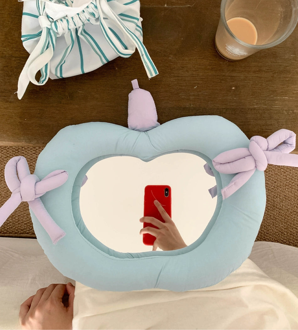 blue apple mirror