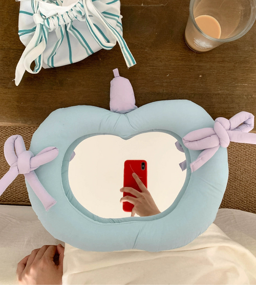 blue apple mirror