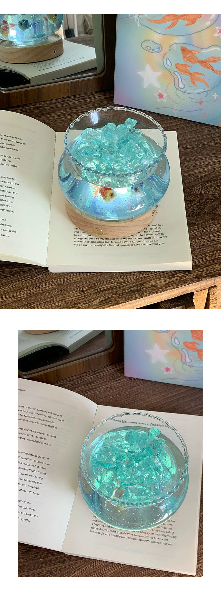 fish tank candle