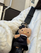 kitty in dress keychain
